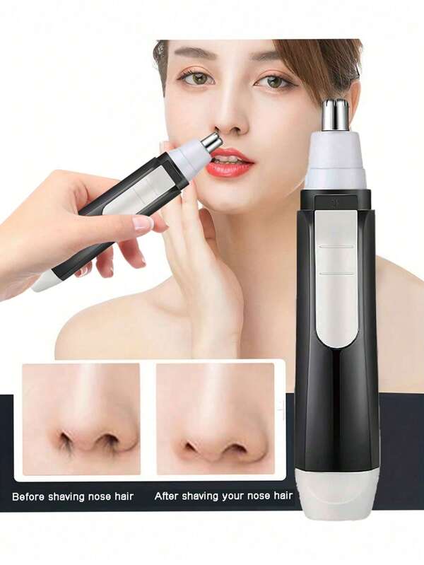 Electric Nose Hair Trimmer Nose Hair Trimmer Nose Hair Shaver Nose Hair Scissors Black