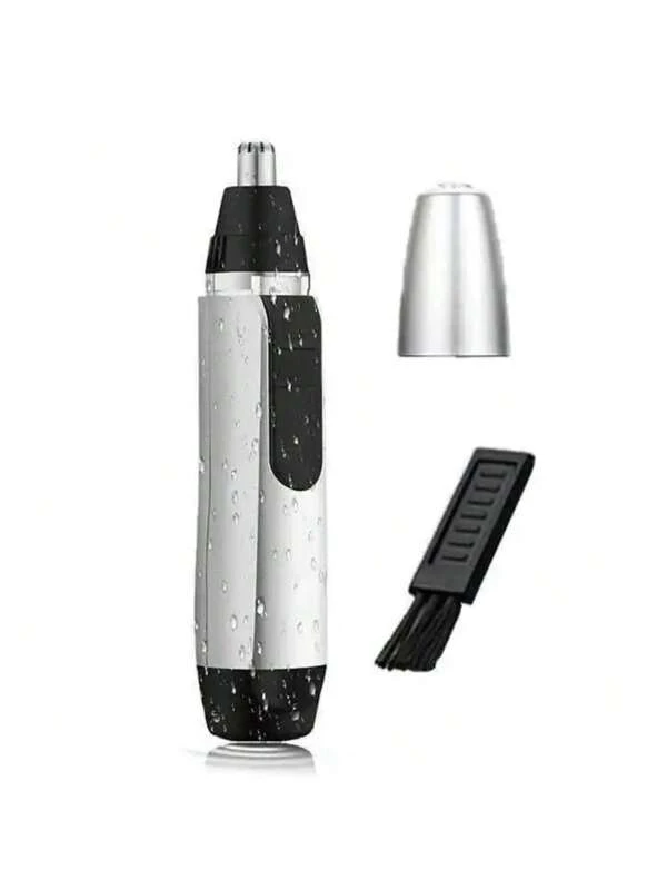 Nose Hair Trimmer Nasal Ear Men Women Set Electric Clipper Personal Hair Care Silver